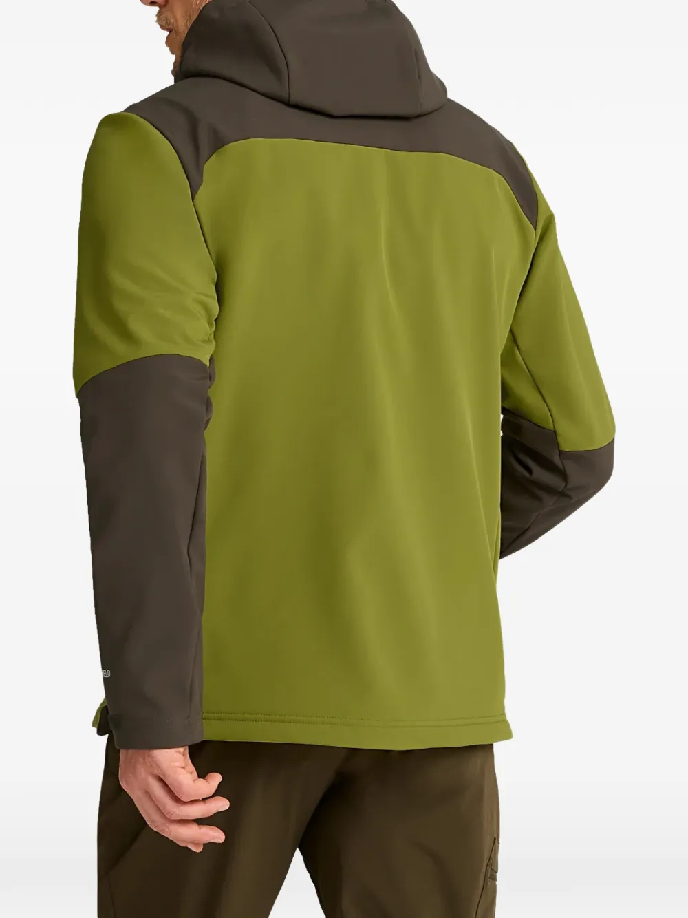 JACK WOLFSKIN Jasper JKT M colour-block hooded jacket Groen