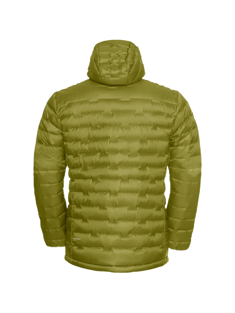 JACK WOLFSKIN quilted hooded jacket Groen