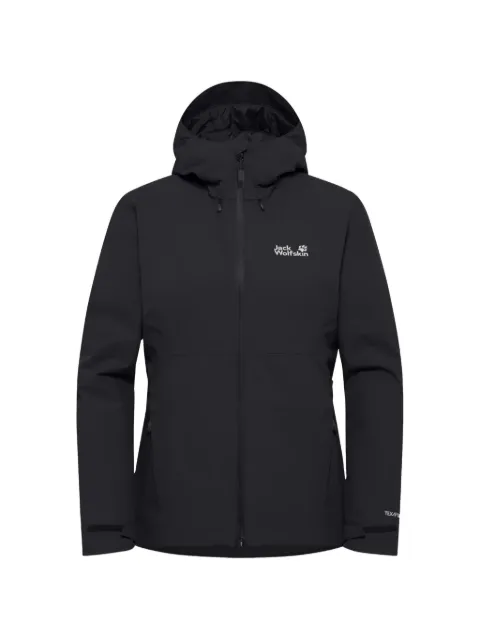 JACK WOLFSKIN Wisper Ins hooded logo-print jacket