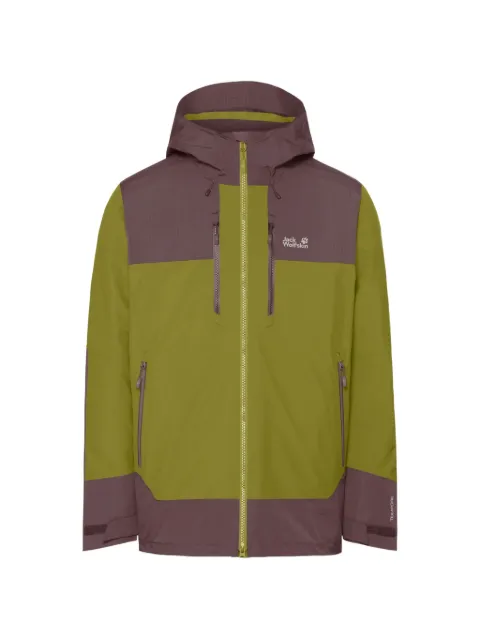 JACK WOLFSKIN hooded panelled jacket