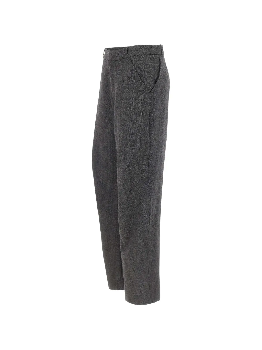 Coperni herringbone-pattern trousers Grijs
