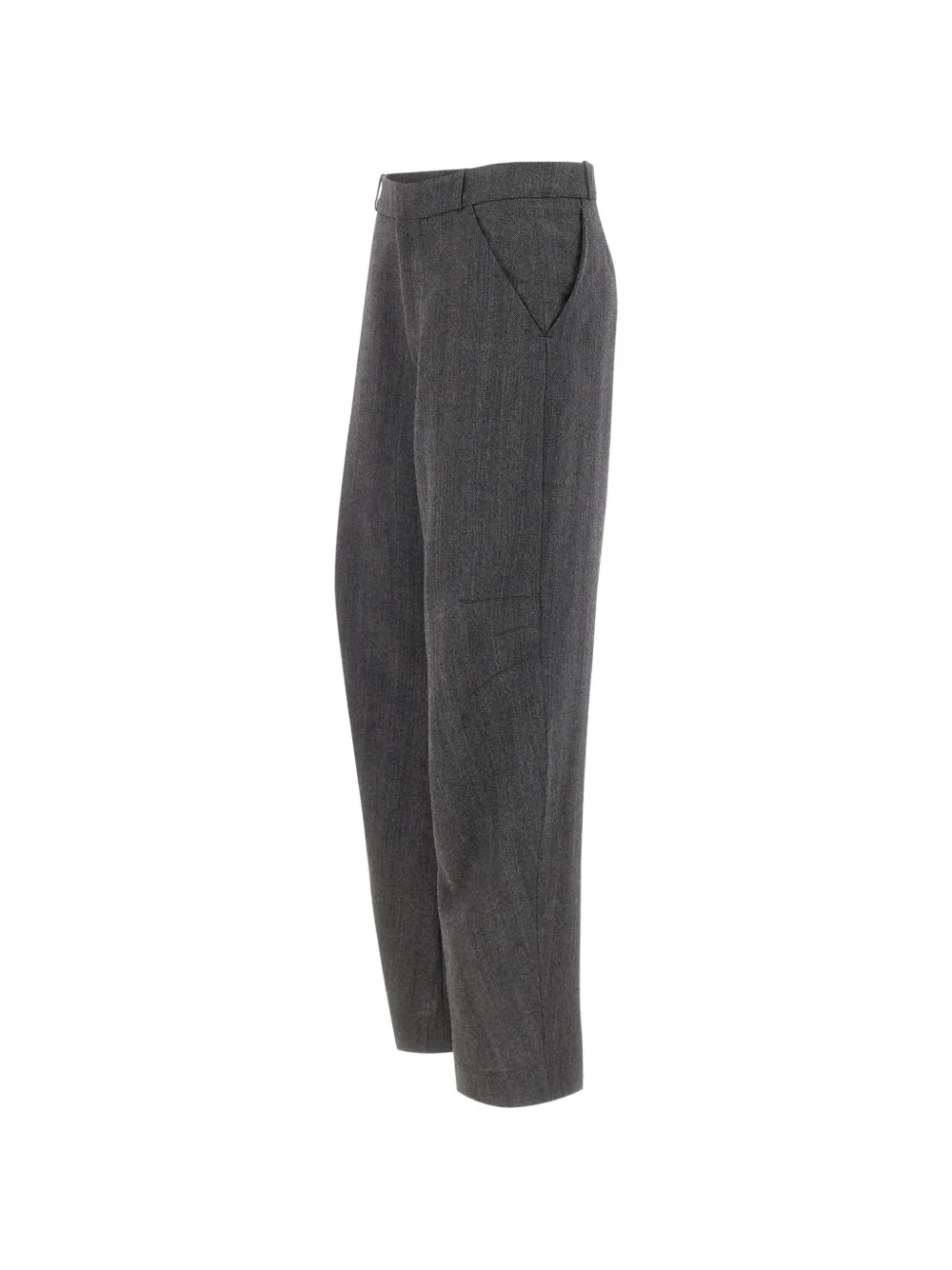 Coperni herringbone-pattern trousers Grijs