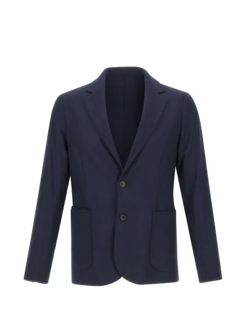 DEVORE single-breasted brushed-finish blazer