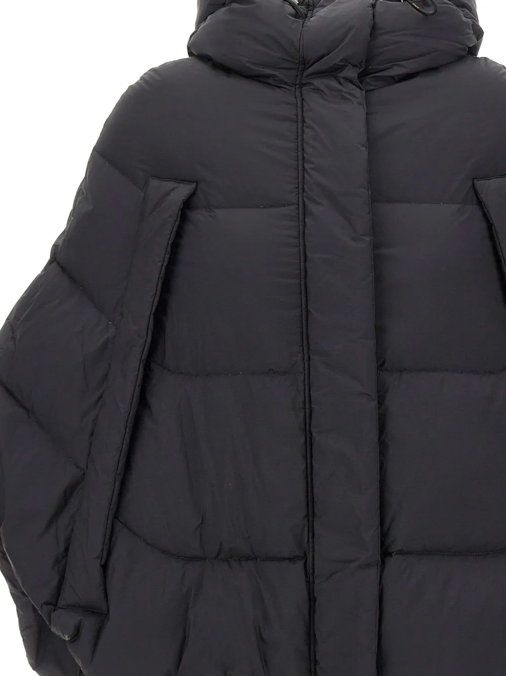 Tatras Reila donsjack in capestijl Zwart