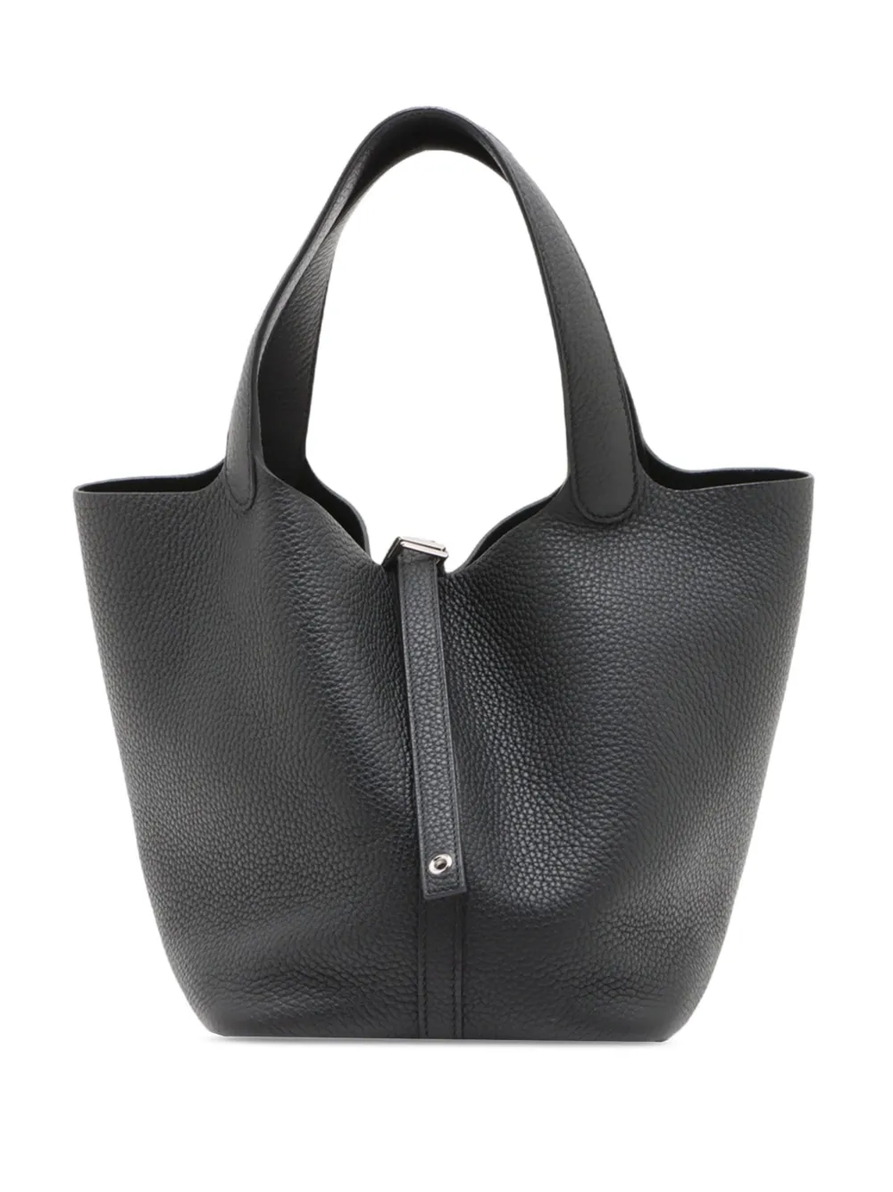 Hermès Pre-Owned 2023 Clemence Picotin Lock 22 handbag - Nero