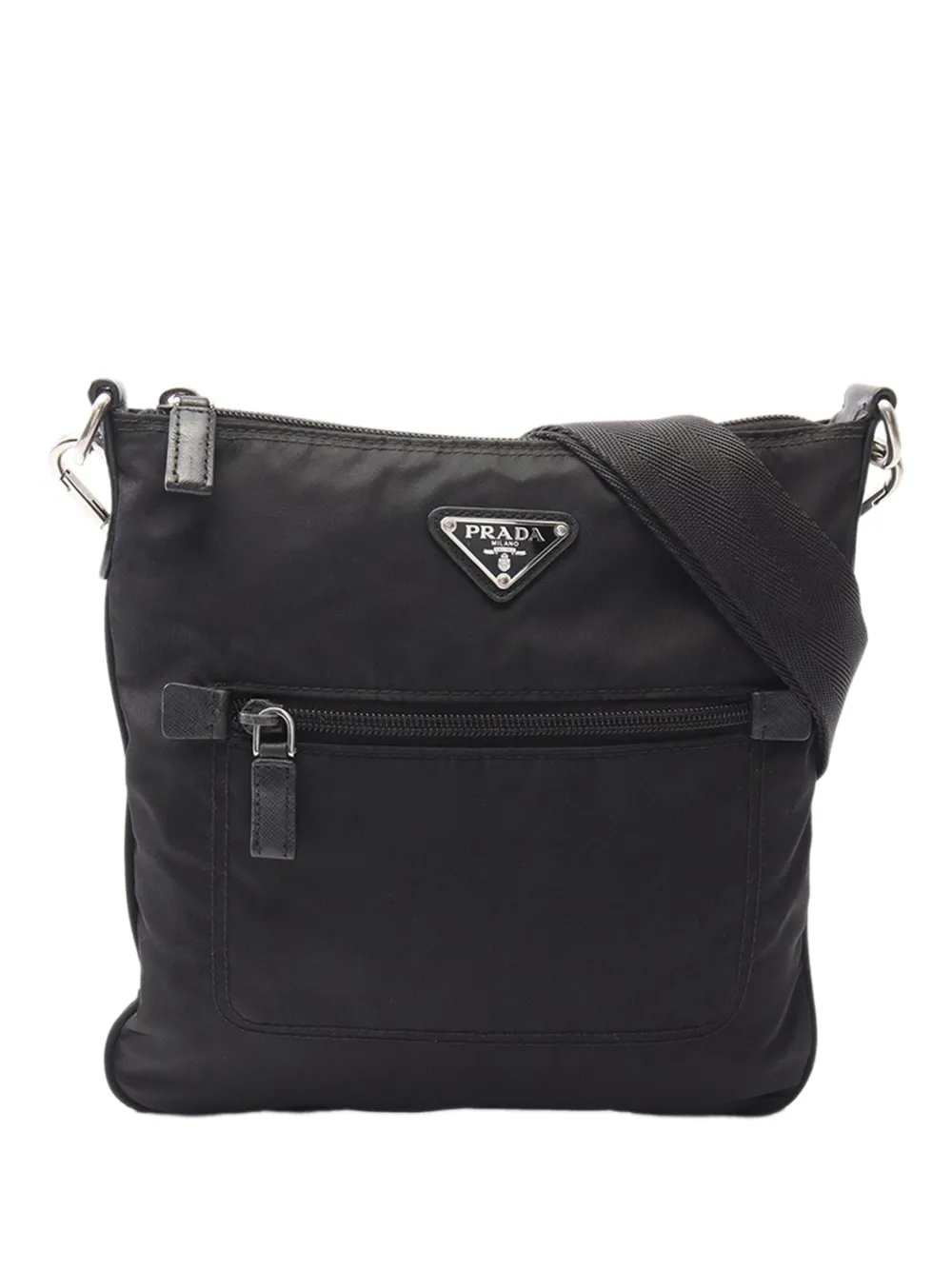Prada Pre-Owned 2013-2026 Tessuto Zip Top crossbody bag - Schwarz