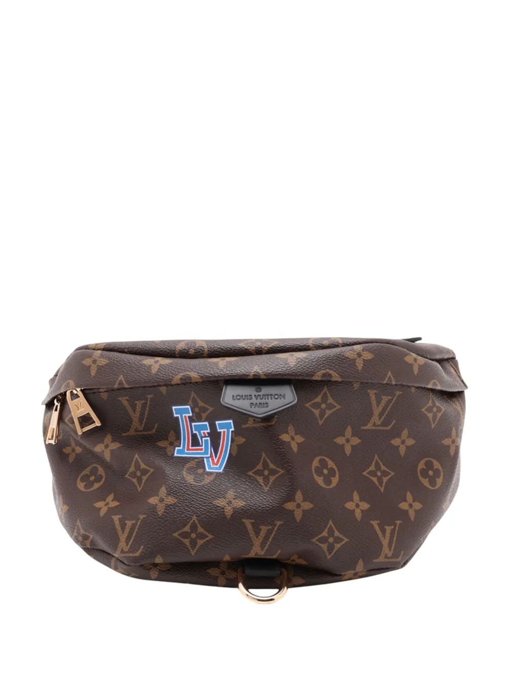 Louis Vuitton Pre-Owned 2021-2026 Monogram Macassar My LV World Tour Bumbag belt bag - Brown