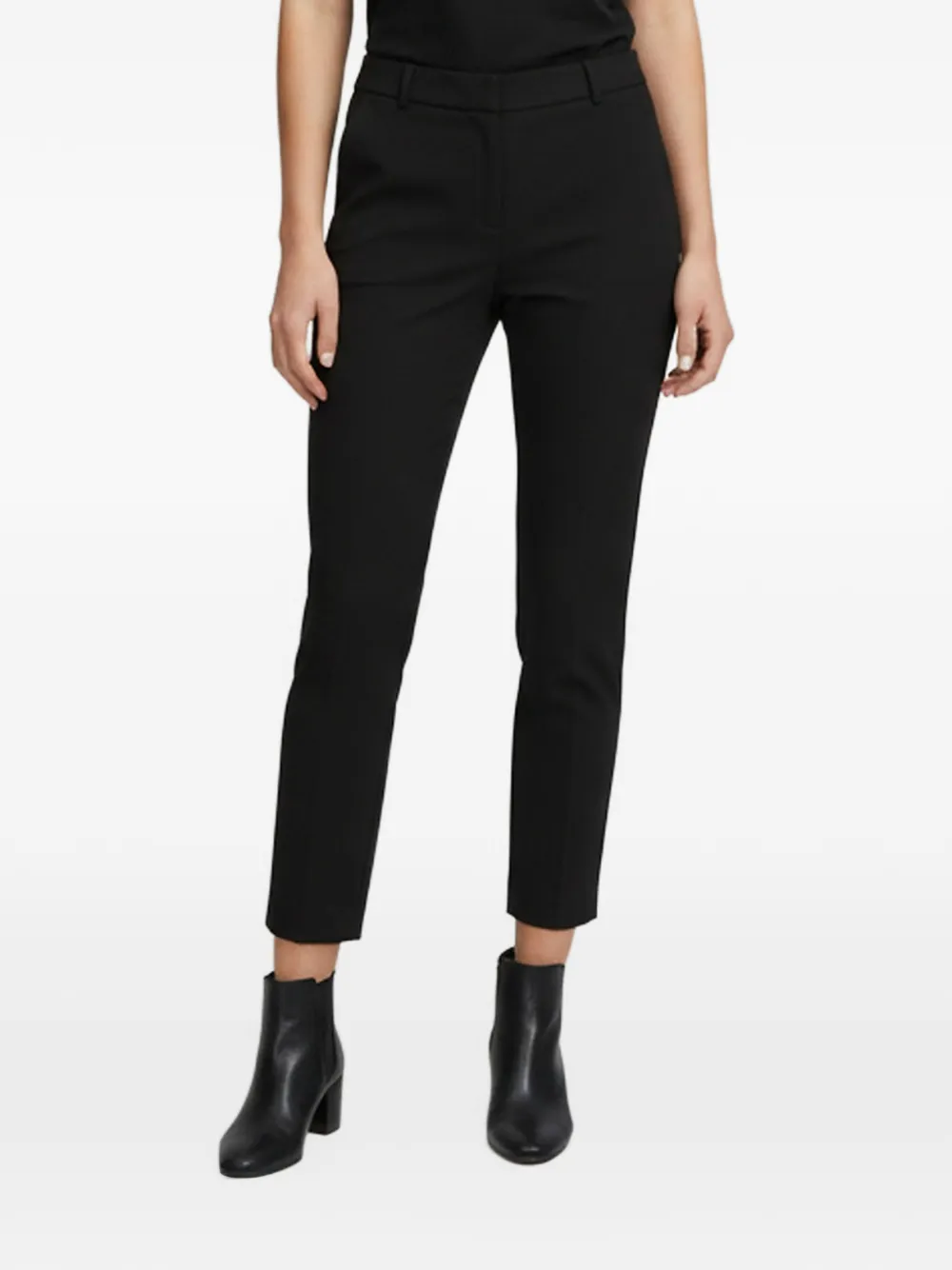 Tibi stretch crepe trousers - Black