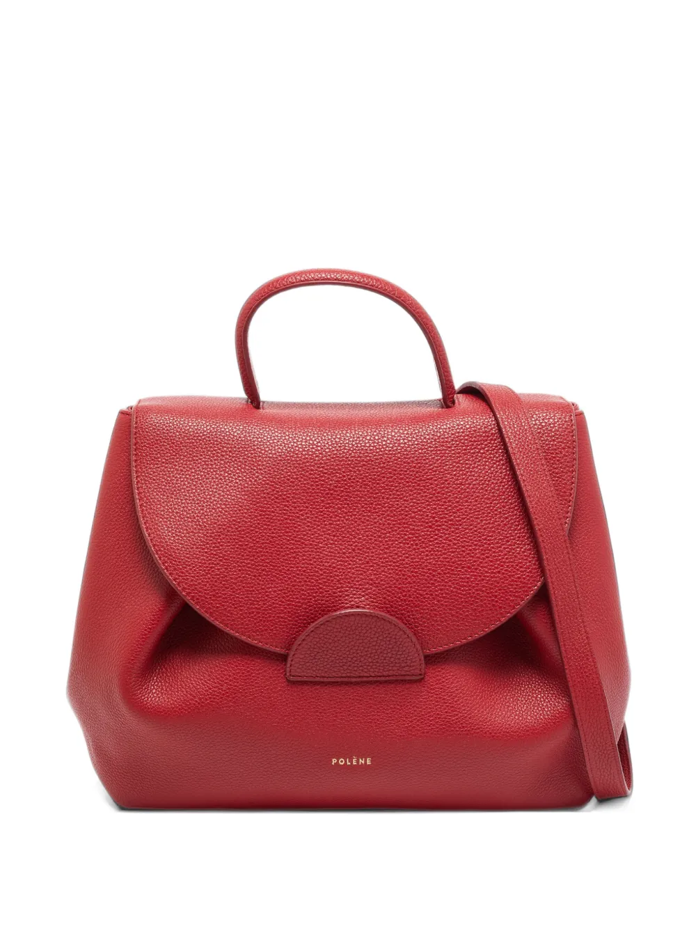 Polène sac à main Numero UN en cuir - Rouge Polène sac à main Numero UN en cuir - Rouge