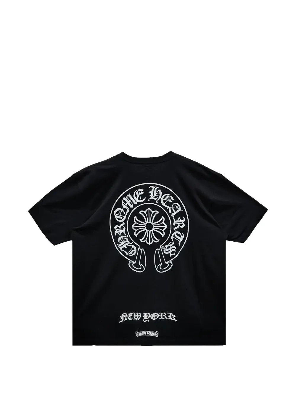 Chrome Hearts New York Horseshoe T-shirt Zwart