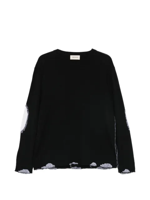 atomo factory elbow-patch sweater