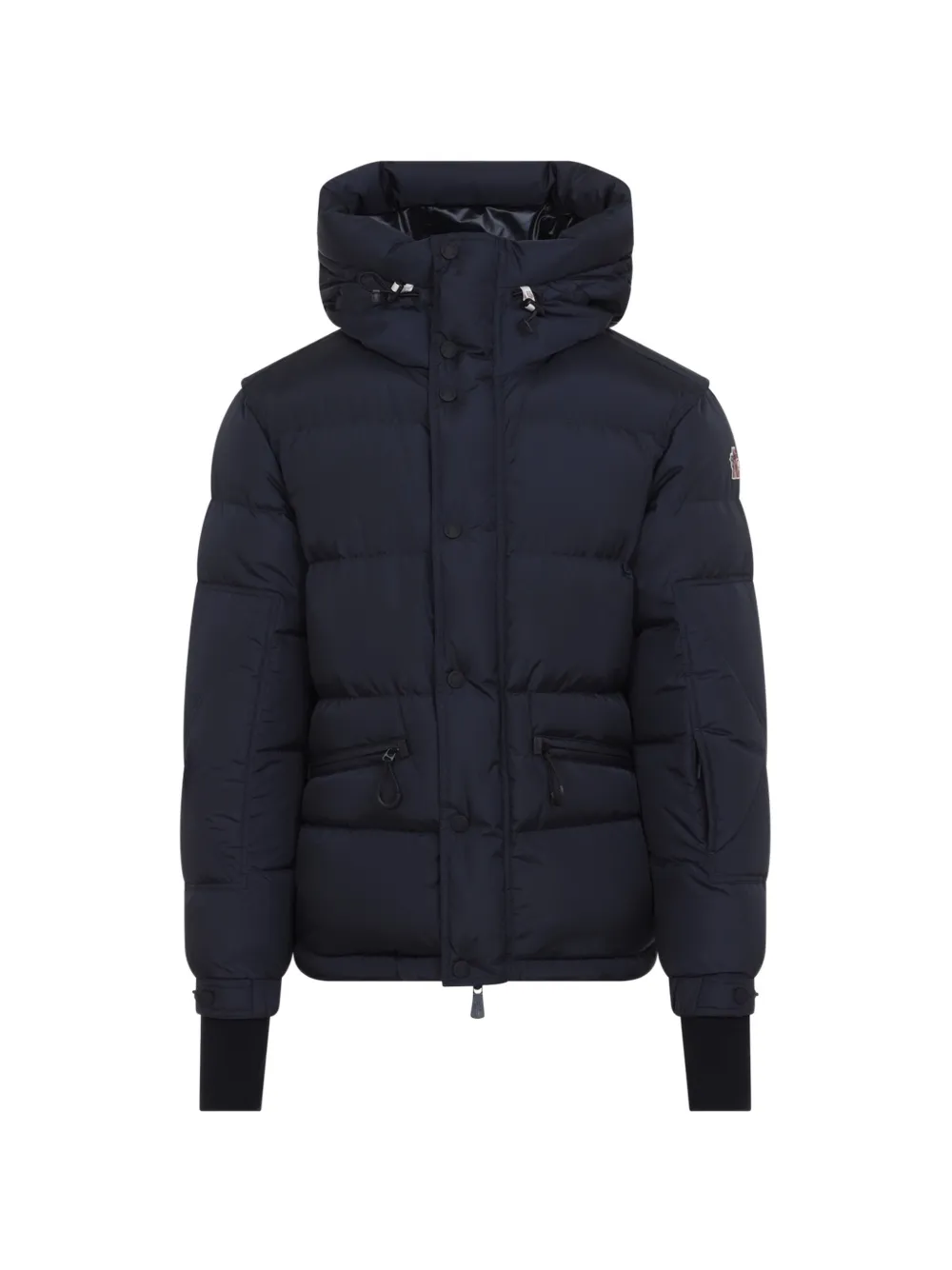 Moncler Grenoble Kasanka quilted hooded down jacket Blauw