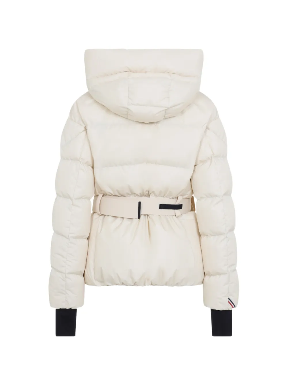 Moncler Grenoble Bouquetin belted quilted jacket Beige