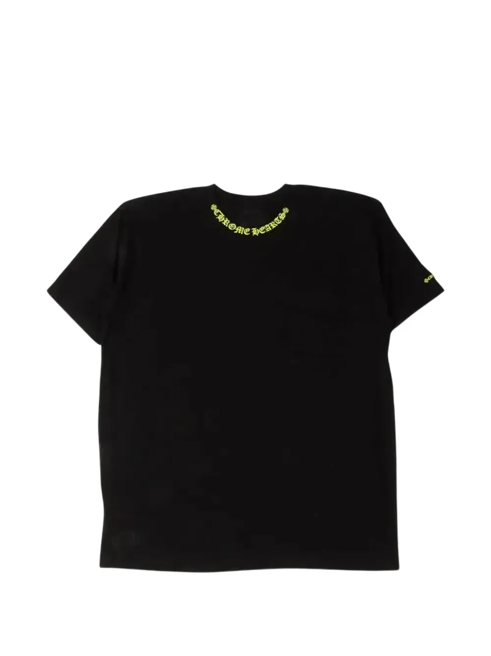 Chrome Hearts logo-print T-shirt Zwart