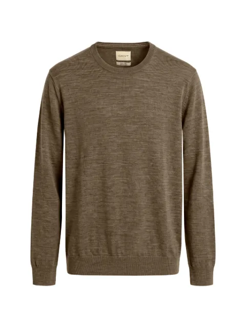 Gant fine-knit crew-neck sweater