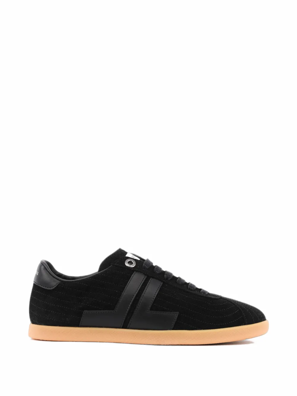 Lanvin sneakers Glen 2.0 in suede - Schwarz