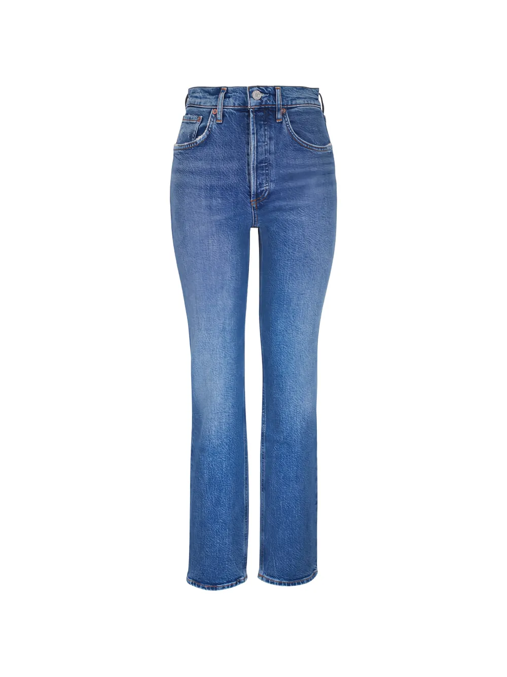 AGOLDE Jeans dritti Lana Divert - Blu