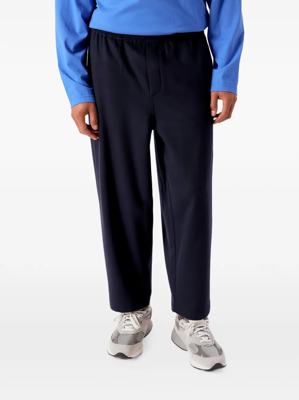 American Vintage Dodiloo elasticated trousers Blauw