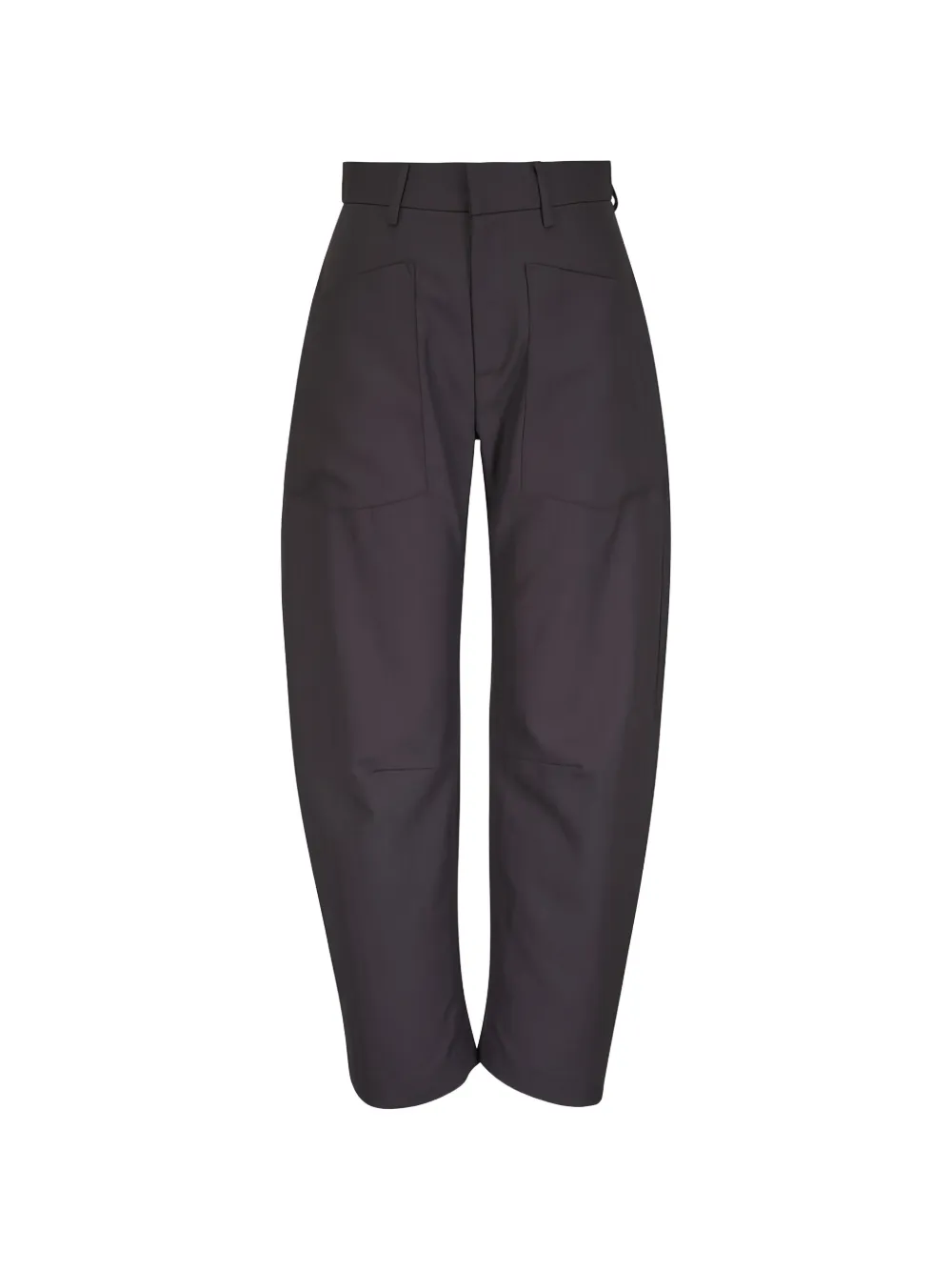Nili Lotan Broek met visgraatpatroon Grijs