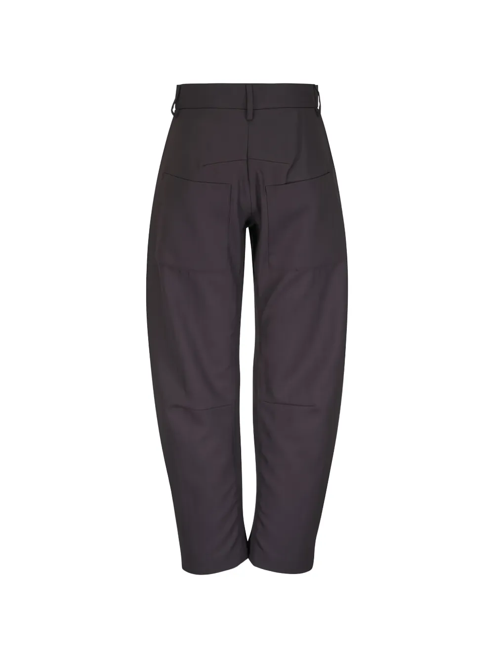 Nili Lotan Broek met visgraatpatroon Grijs