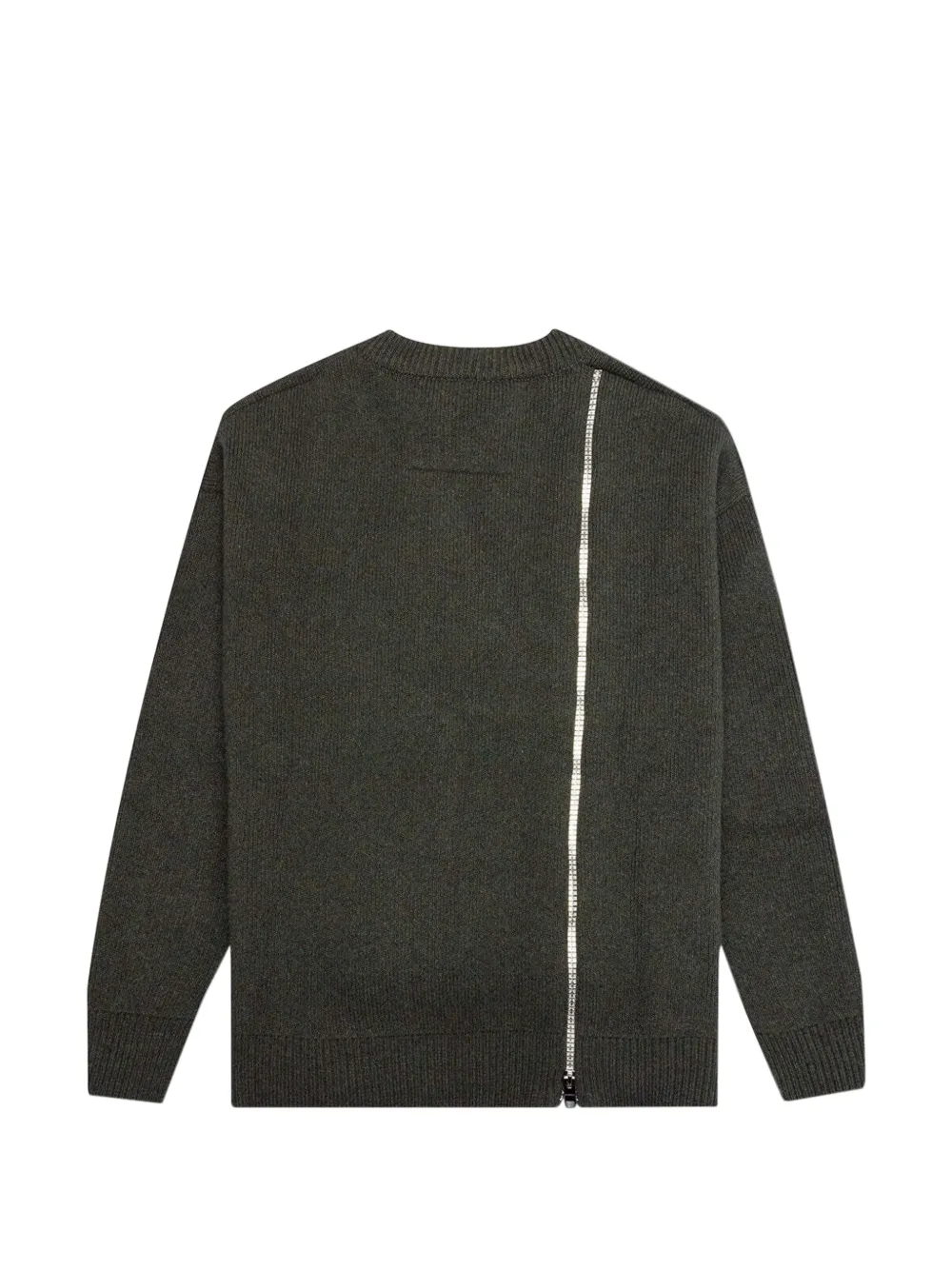 Givenchy oversized crew-neck sweater Groen