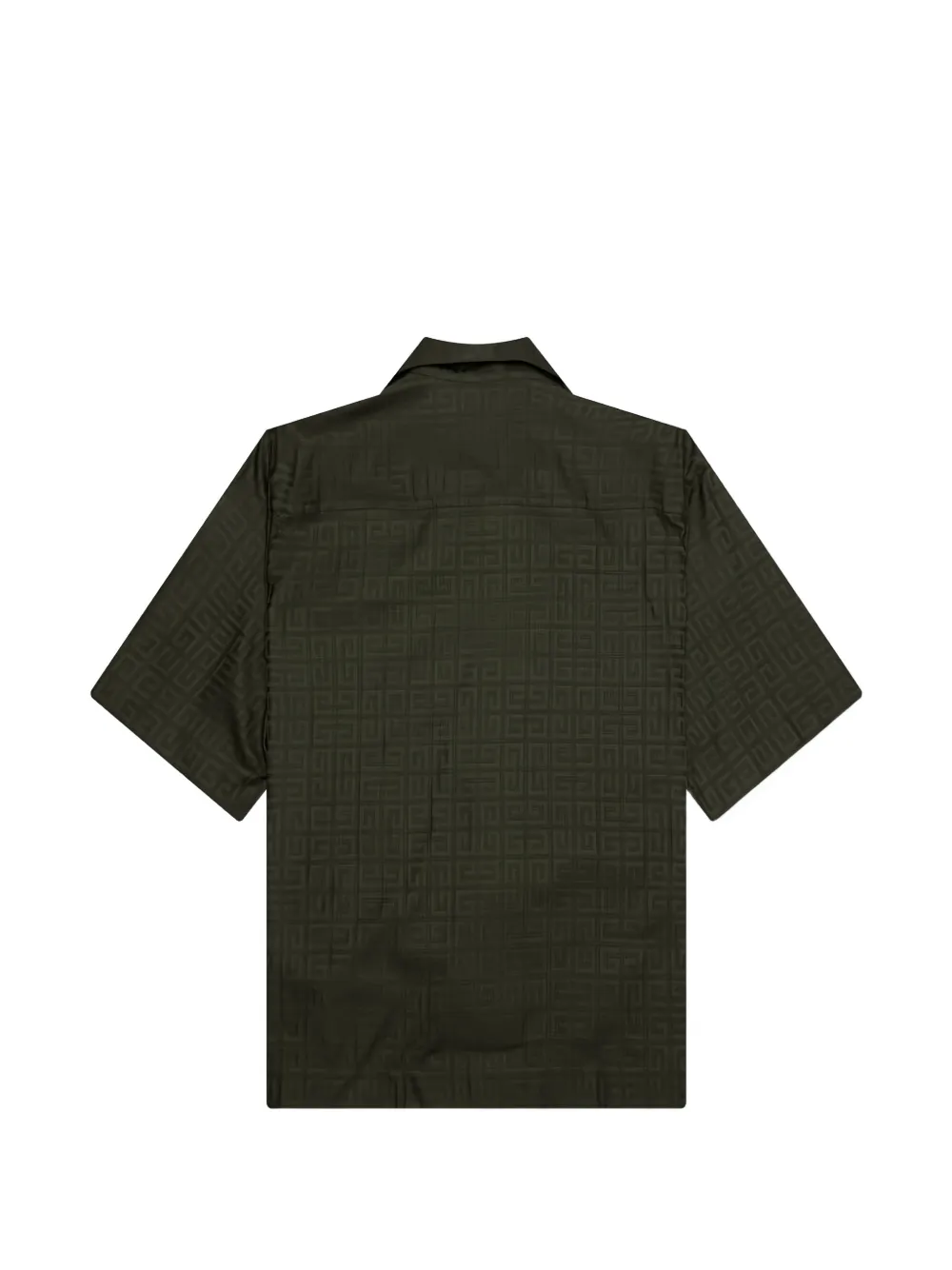 Givenchy 4G jacquard boxy-fit shirt Groen