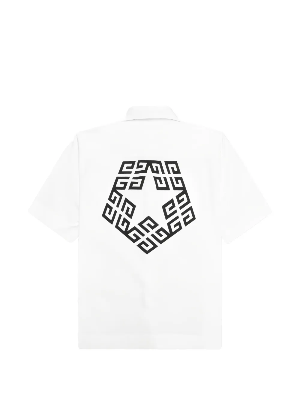 Givenchy boxy-fit print shirt Wit