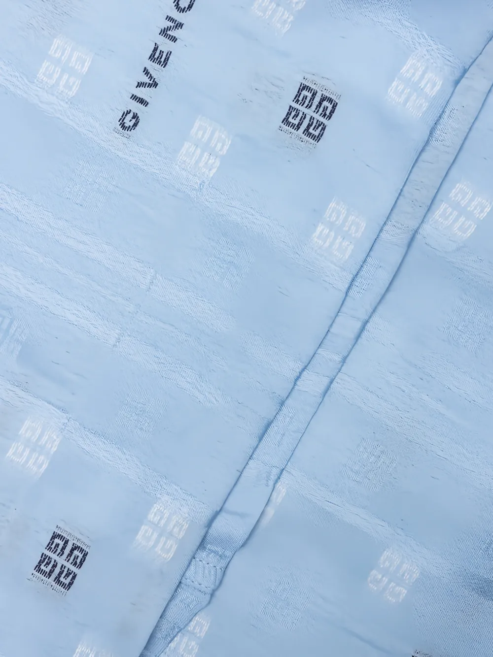 Givenchy 4G-logo boxy-fit shirt Blauw