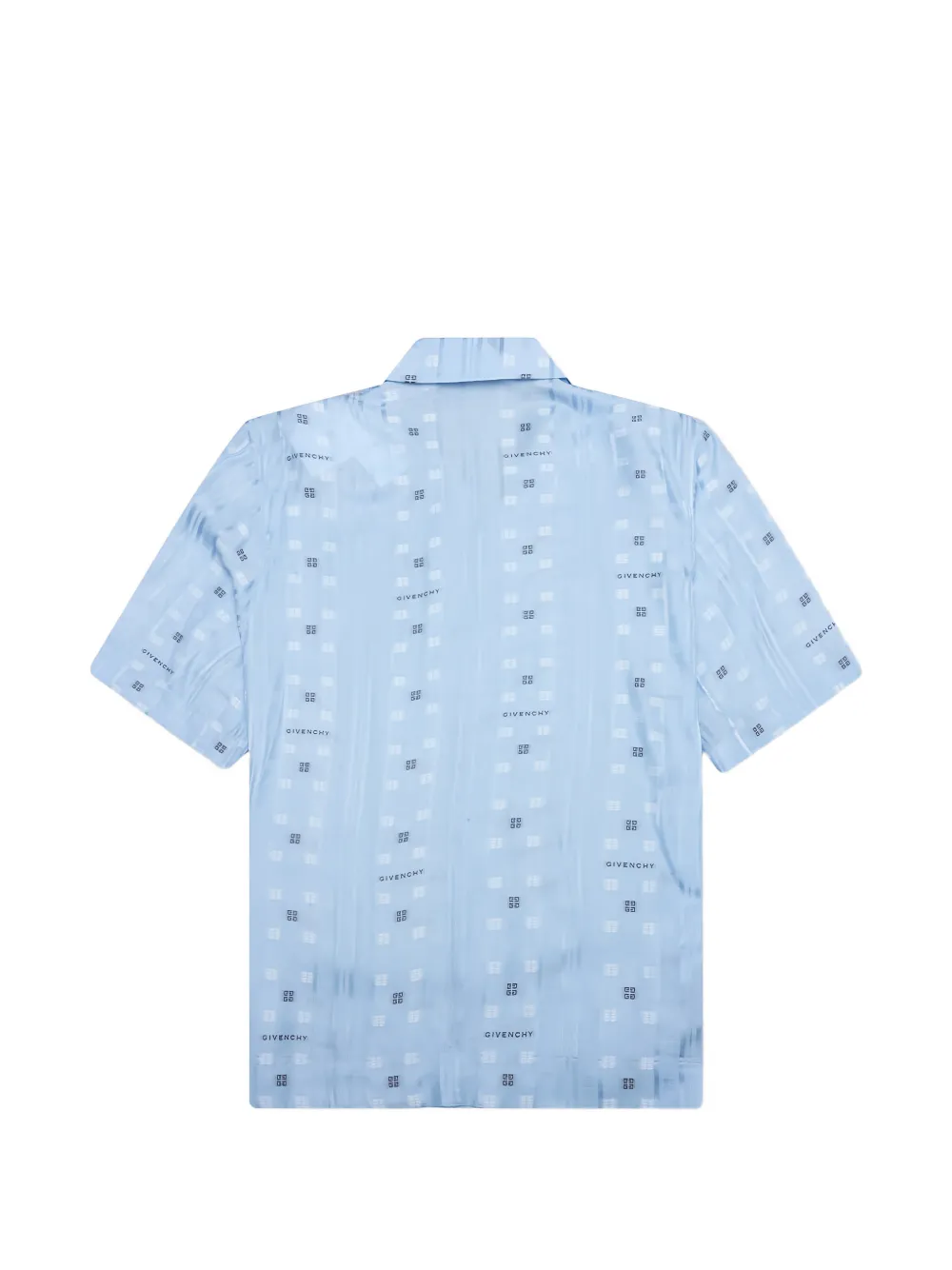 Givenchy 4G-logo boxy-fit shirt Blauw