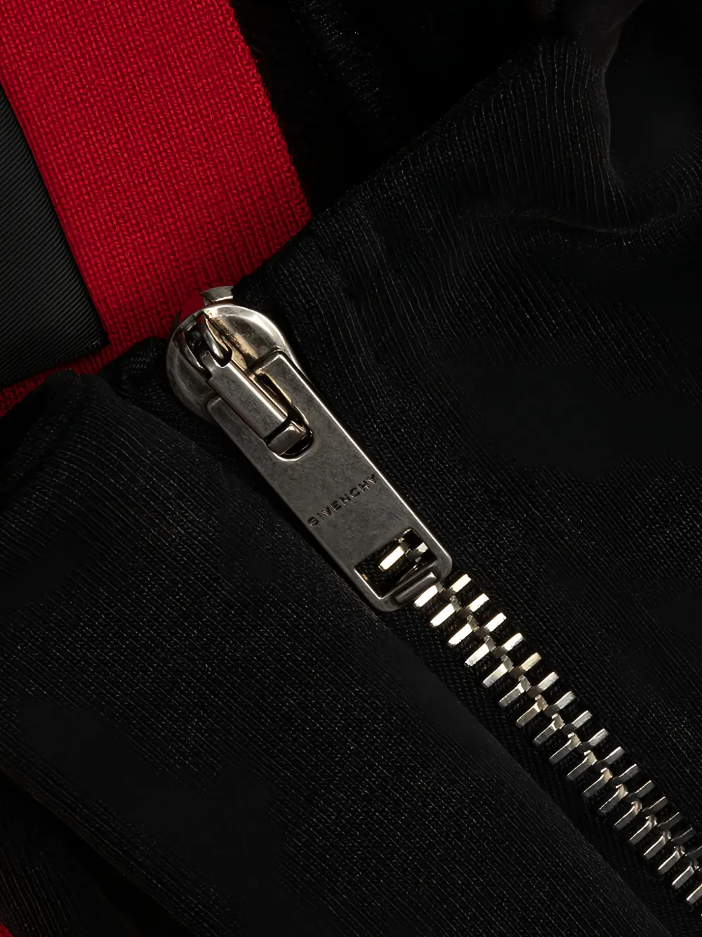 Givenchy embroidered varsity jacket Rood