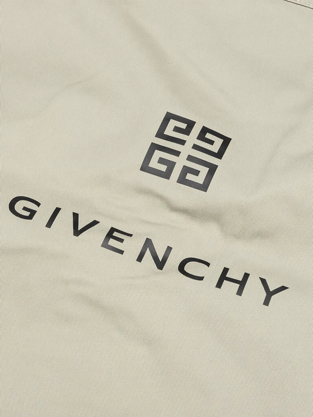 Givenchy logo-print Flight shirt Grijs