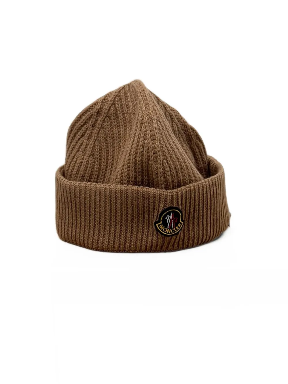 Moncler wool and cashmere beanie Beige