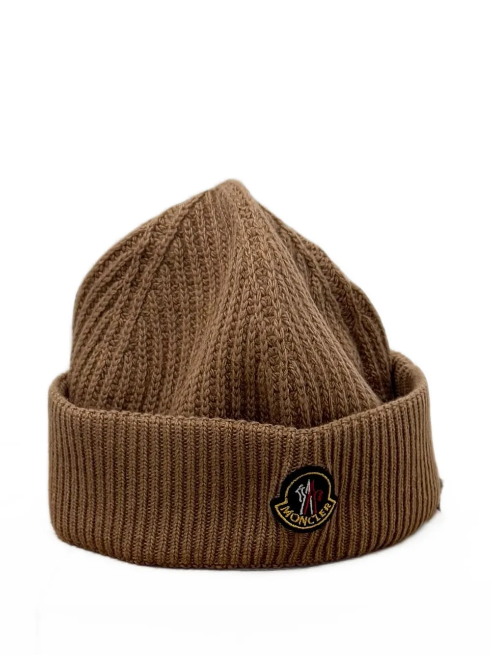 Moncler wool and cashmere beanie Beige