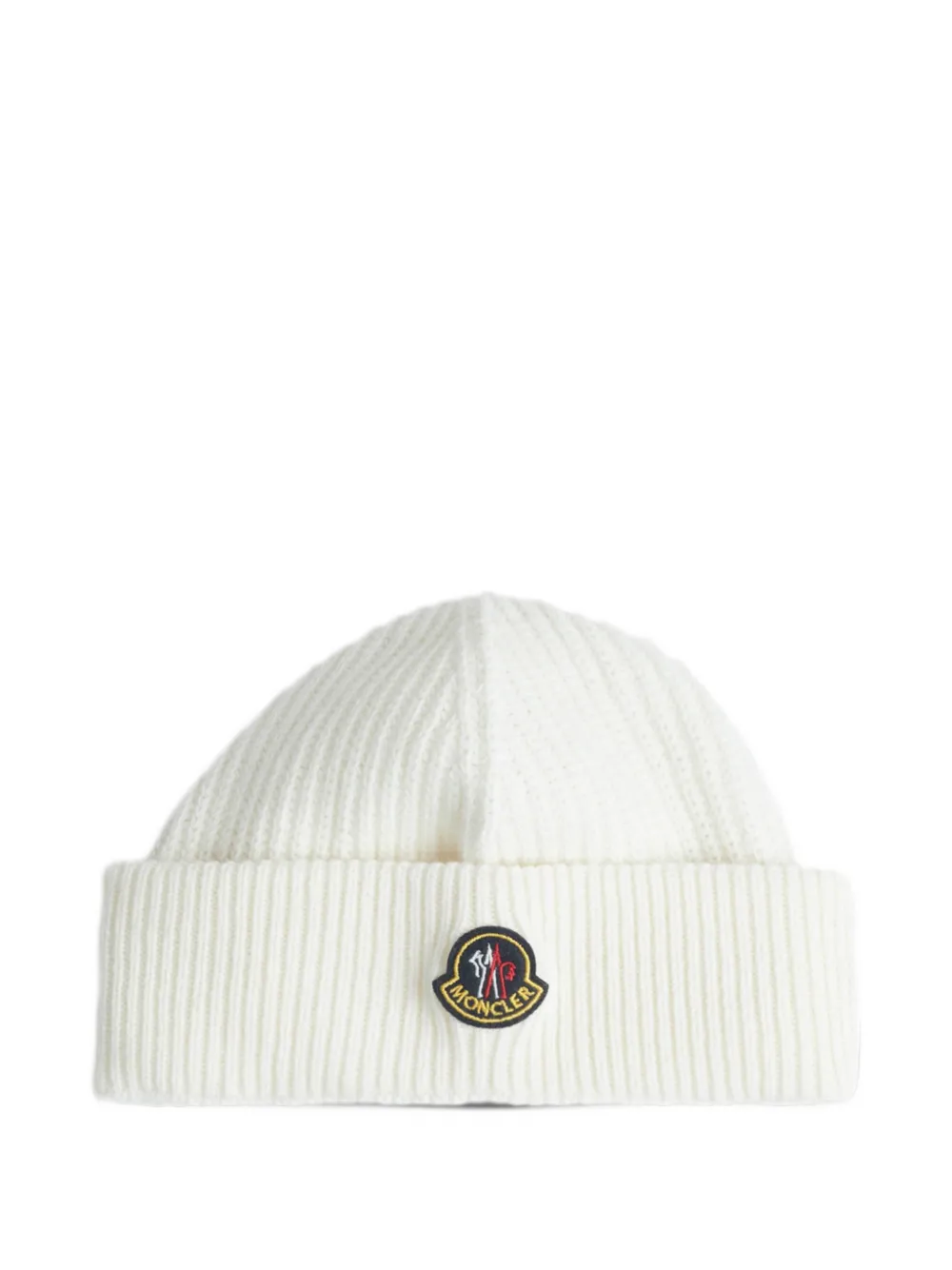 Moncler wool and cashmere beanie Beige