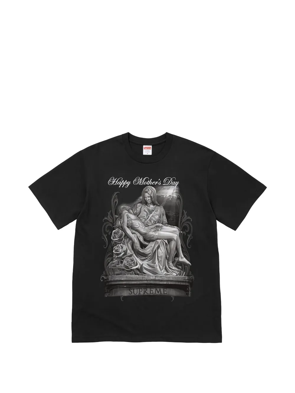 Supreme x David Gonzales Tears T-shirt Zwart