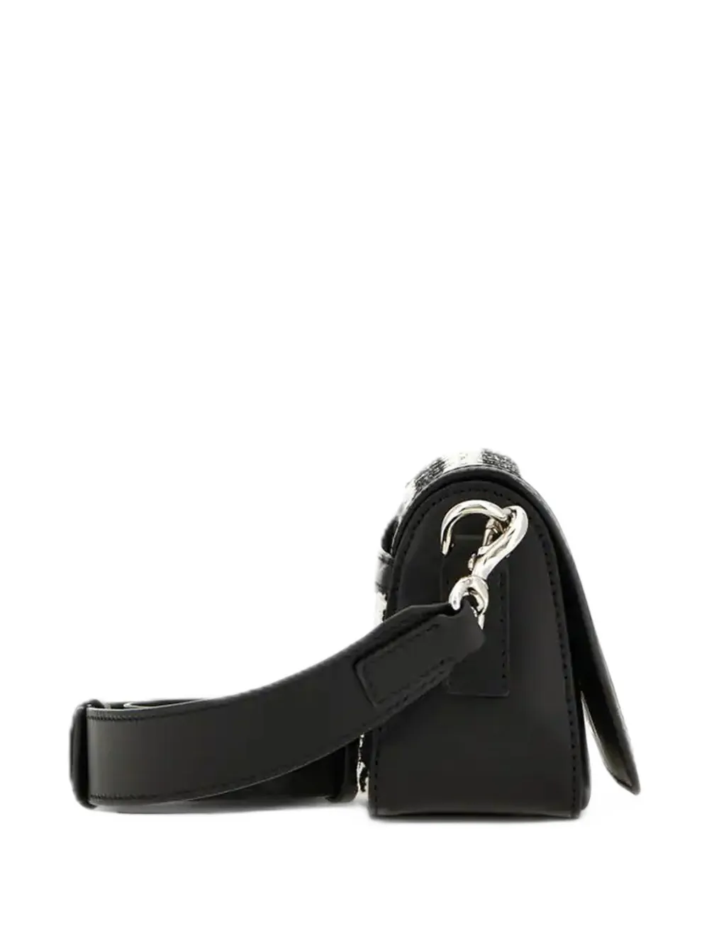 Hogan H-Turn flap bag mini Zwart