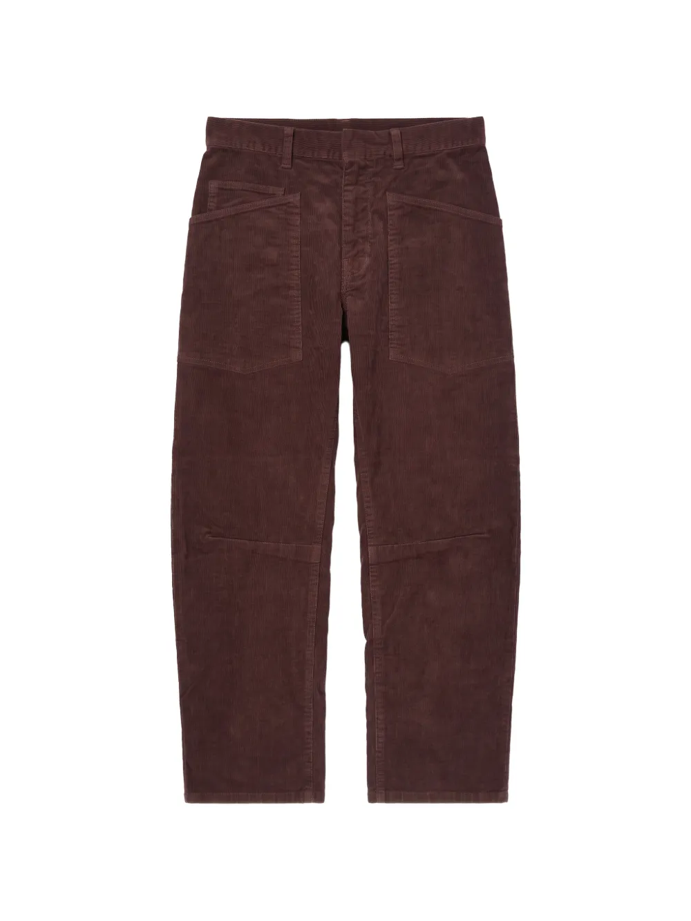 Nili Lotan Ribfluwelen broek Bruin