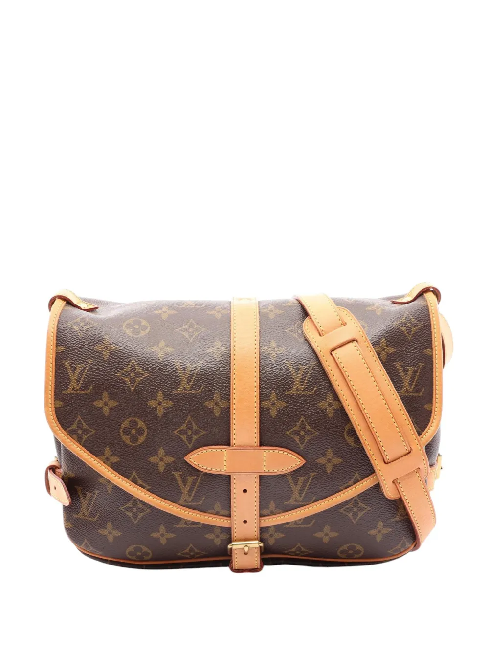 Louis Vuitton Pre-Owned 2005 Monogram Saumur 30 crossbody bag - Braun