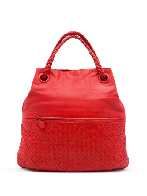 Bottega Veneta Pre-Owned 2012-2026 ナッパ イントレチャート ジュリートートバッグ