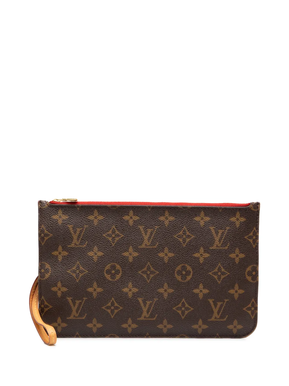 Louis Vuitton Pre-Owned 2019 Monogram Neverfull MM pouch - Brown
