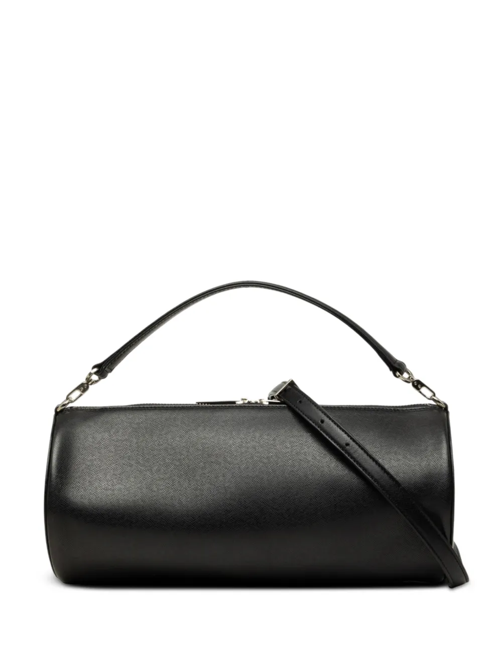Burberry Pre-Owned 2000-2017 Leather Barrel satchel - Schwarz