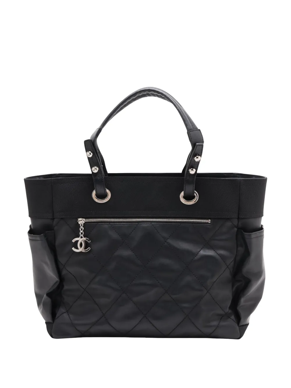 CHANEL Pre-Owned 2011 Large Paris Biarritz tote bag - Black