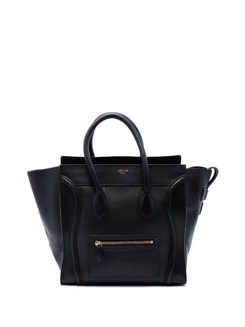 Celine Pre-Owned 2012 Mini Leather Luggage tote bag