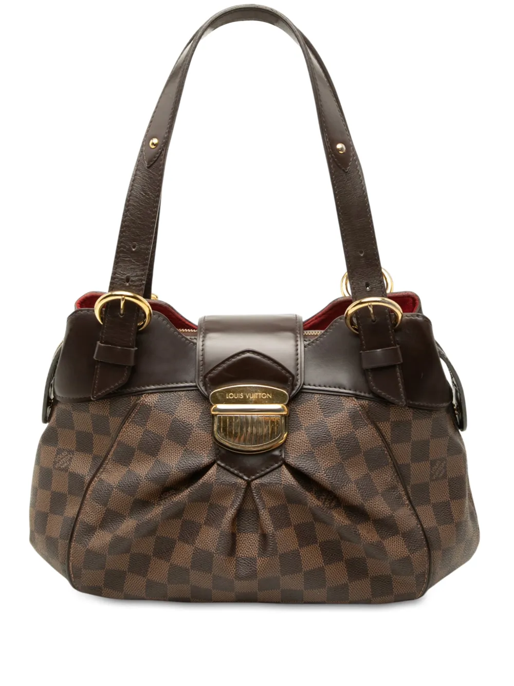 Louis Vuitton Pre-Owned 2009 Damier Ebene Sistina PM shoulder bag - Marrone