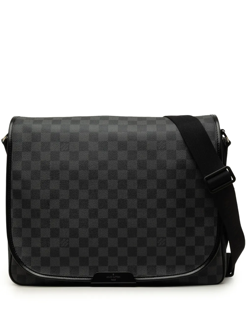 Louis Vuitton Pre-Owned 2010 Damier Graphite Daniel GM crossbody bag - Nero