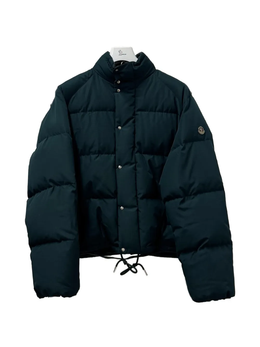 Moncler Verone short down jacket Groen