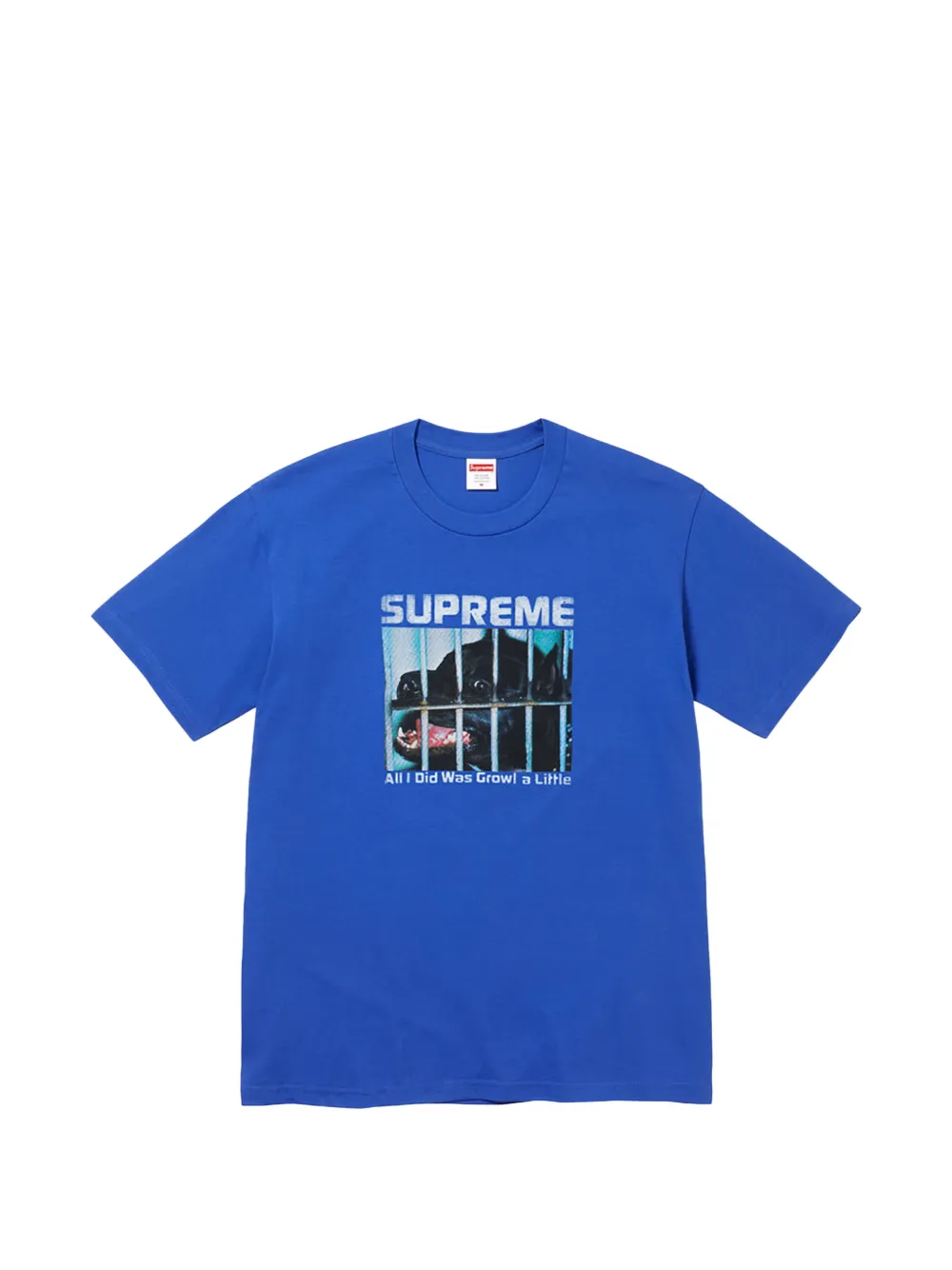 Supreme Growl T-shirt Blauw