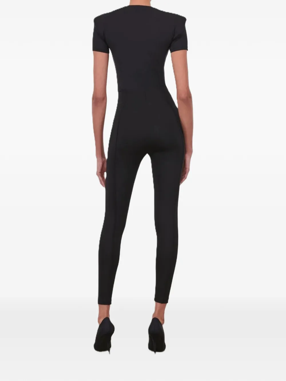 WARDROBE.NYC high-waist leggings Zwart