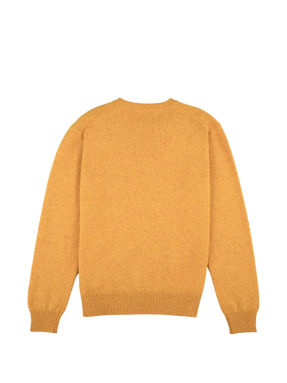 Baracuta embroidered-logo sweater Geel