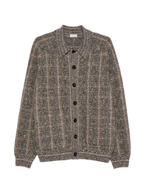 Agnona striped button-down cardigan